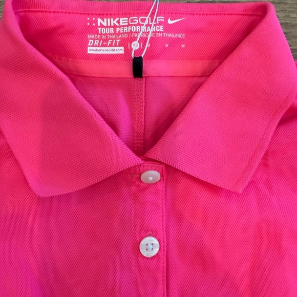 Nike Golf Women's Vibrant Pink Sleeveless Blouse - Picture 3 of 4